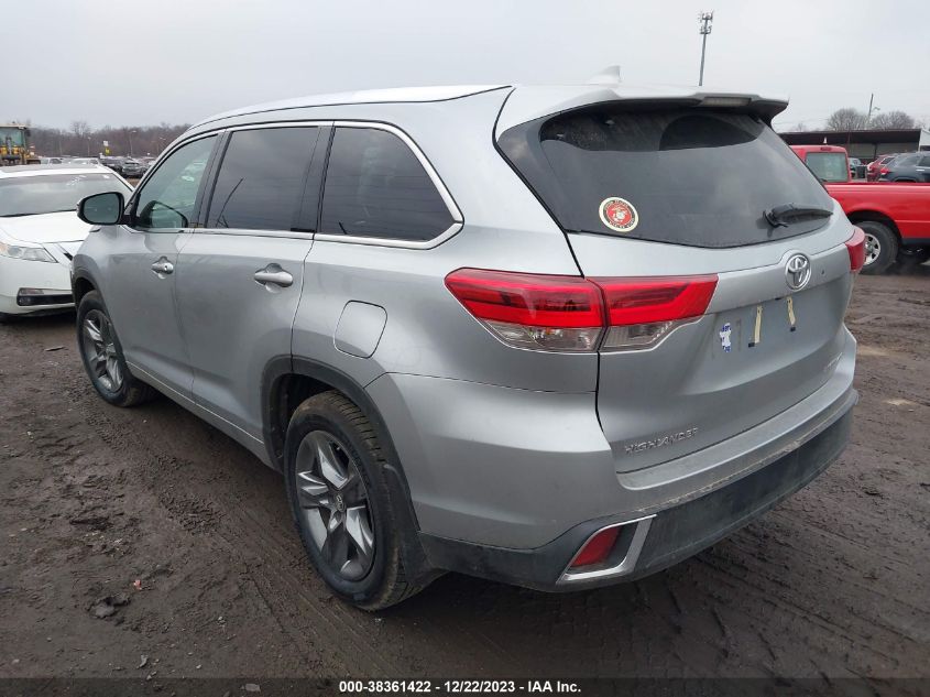 2019 Toyota Highlander Limited Platinum VIN: 5TDDZRFH8KS921049 Lot: 38361422