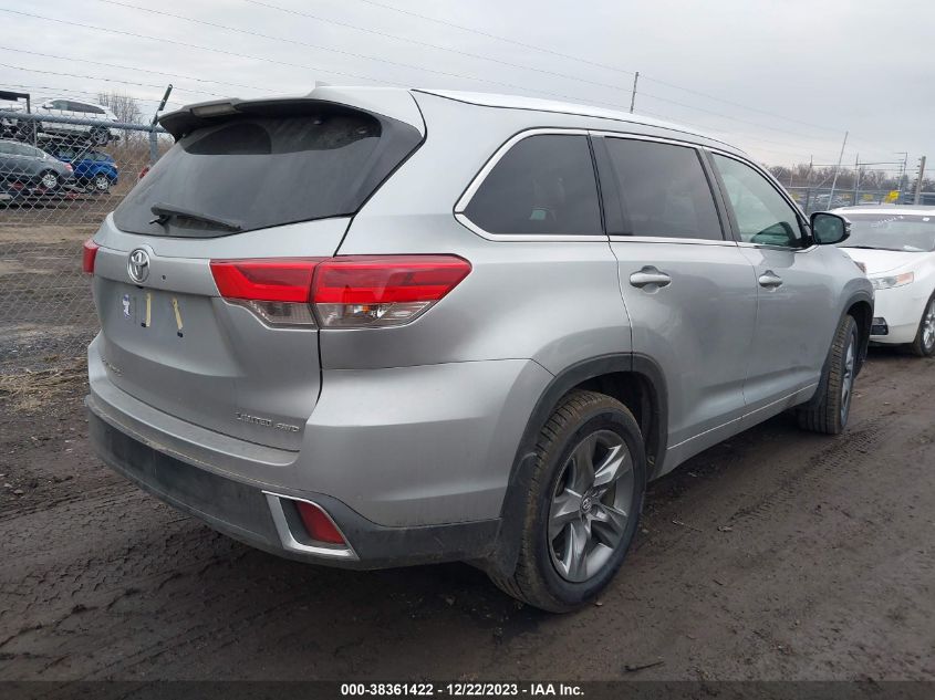 2019 Toyota Highlander Limited Platinum VIN: 5TDDZRFH8KS921049 Lot: 38361422