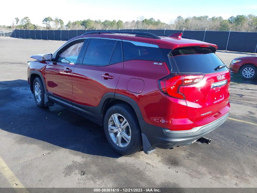 2019 GMC Terrain Sle VIN: 3GKALTEV6KL122518 Lot: 38361615