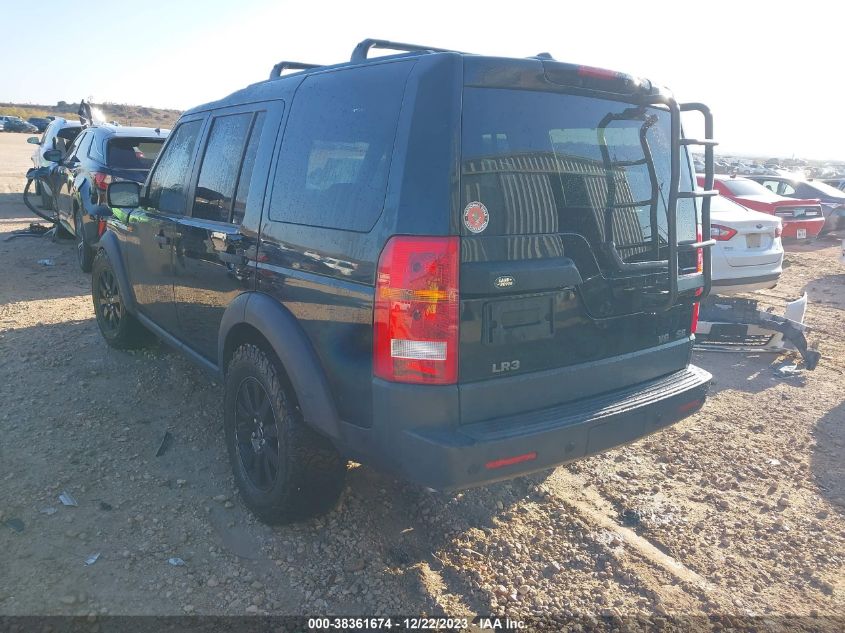 2006 Land Rover Lr3 V8 Se VIN: SALAD25496A400599 Lot: 38361674