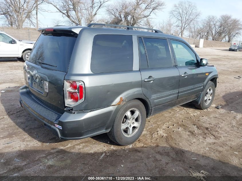 2HKYF18517H532636 2007 Honda Pilot Ex-L