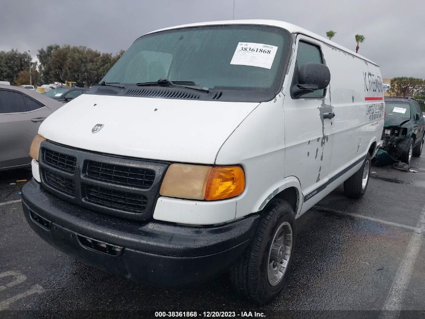 2B7KB31Z6YK106254 2000 Dodge Ram Van 3500 Conversion