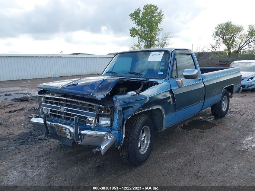 1987 Chevrolet R10 VIN: 1GCDR14K9HS123000 Lot: 38361953