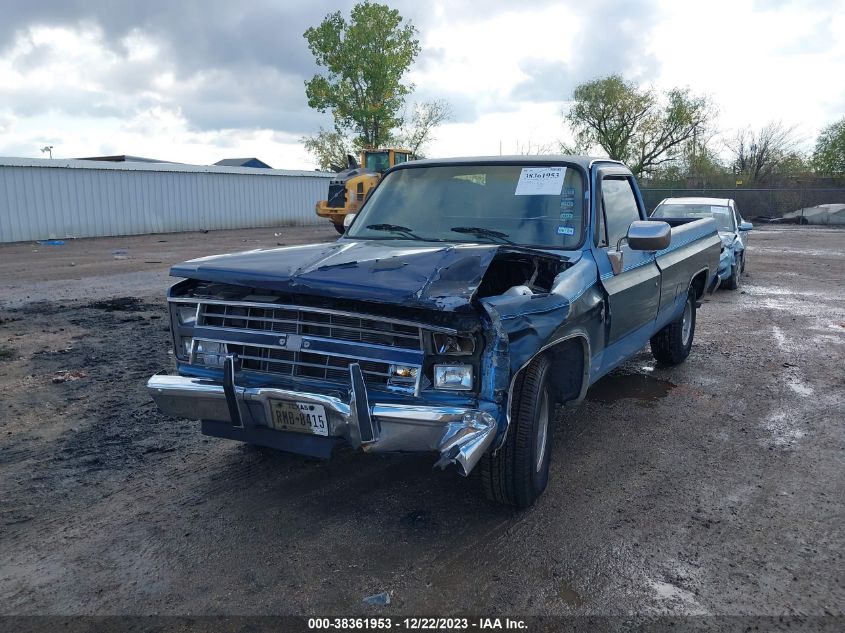 1987 Chevrolet R10 VIN: 1GCDR14K9HS123000 Lot: 38361953