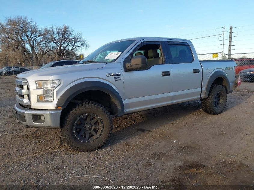 1FTEW1EF3GFA56710 2016 Ford F-150 Xlt