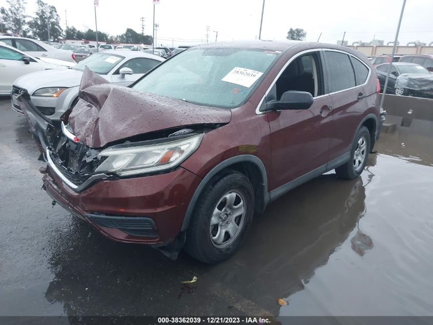 2015 Honda Cr-V Lx VIN: 3CZRM3H31FG702614 Lot: 38362039