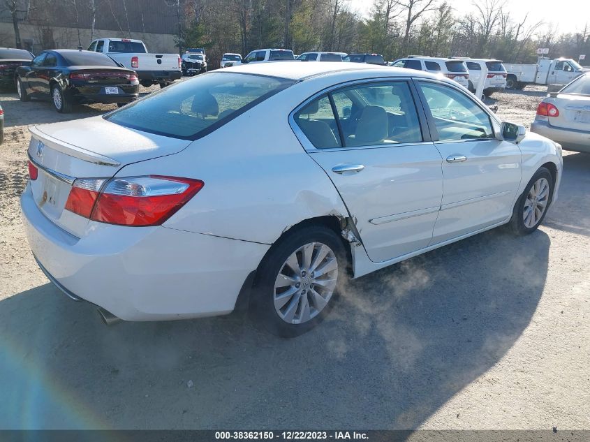 2014 Honda Accord Ex VIN: 1HGCR2F76EA054327 Lot: 38362150