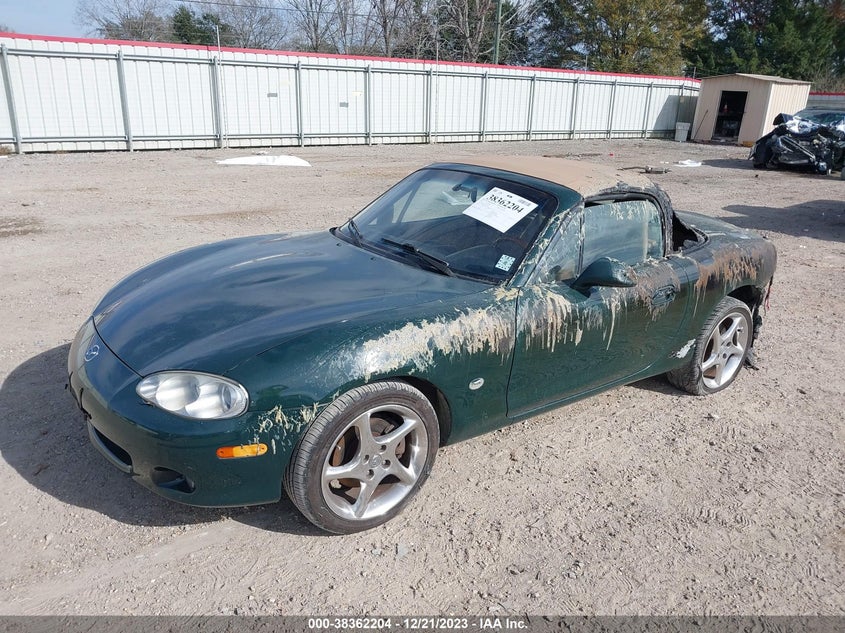 2001 Mazda Mx-5 Miata Ls/Se Special Edition VIN: JM1NB353810211937 Lot: 38362204