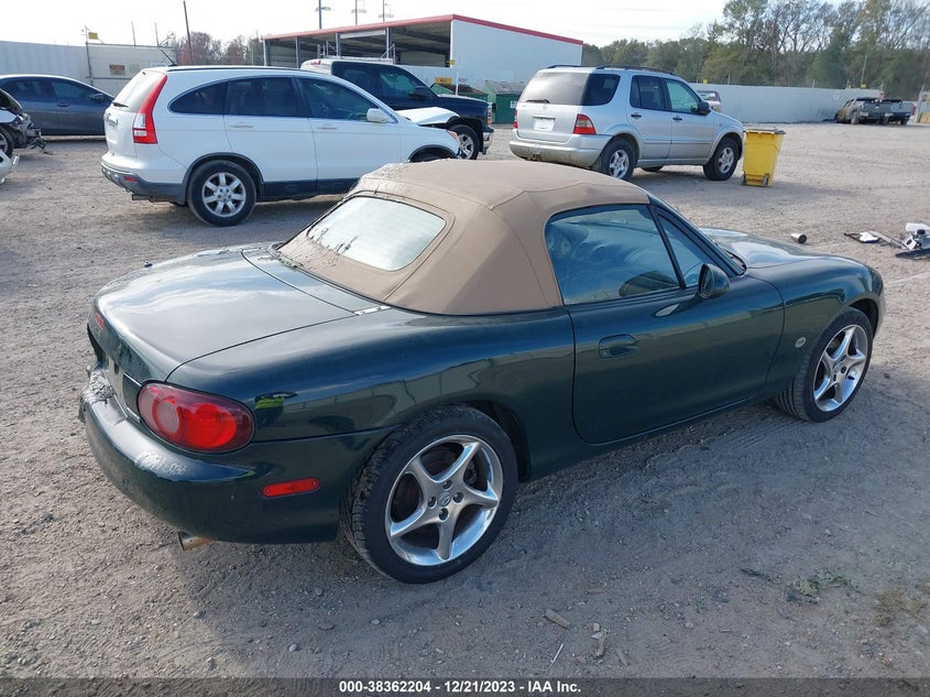 2001 Mazda Mx-5 Miata Ls/Se Special Edition VIN: JM1NB353810211937 Lot: 38362204