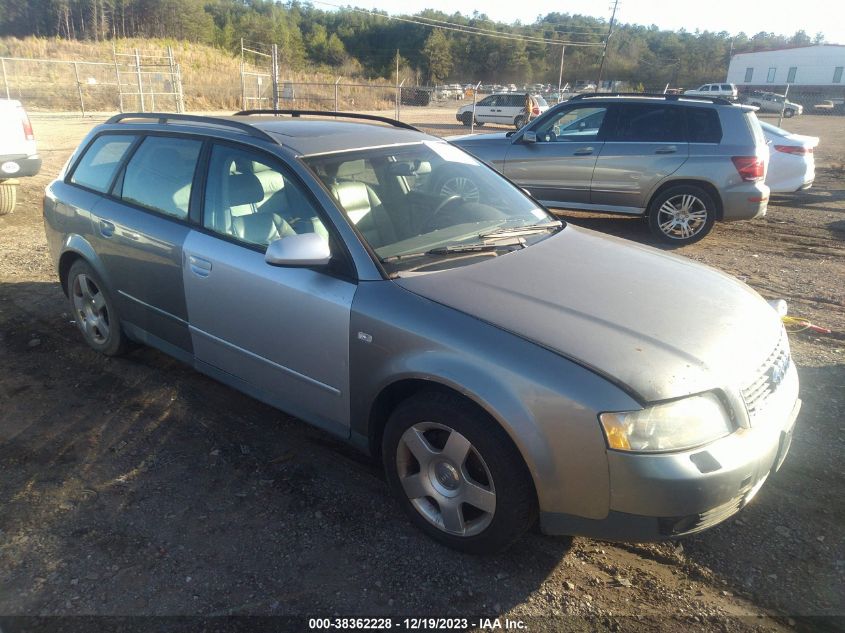 2003 Audi A4 1.8T Avant VIN: WAUVC68E13A112060 Lot: 38362228