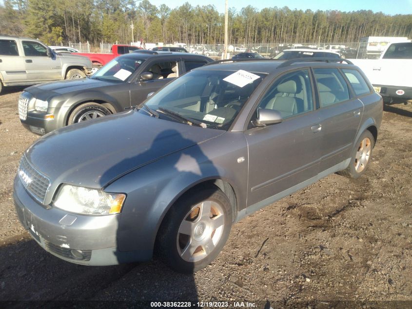 2003 Audi A4 1.8T Avant VIN: WAUVC68E13A112060 Lot: 38362228