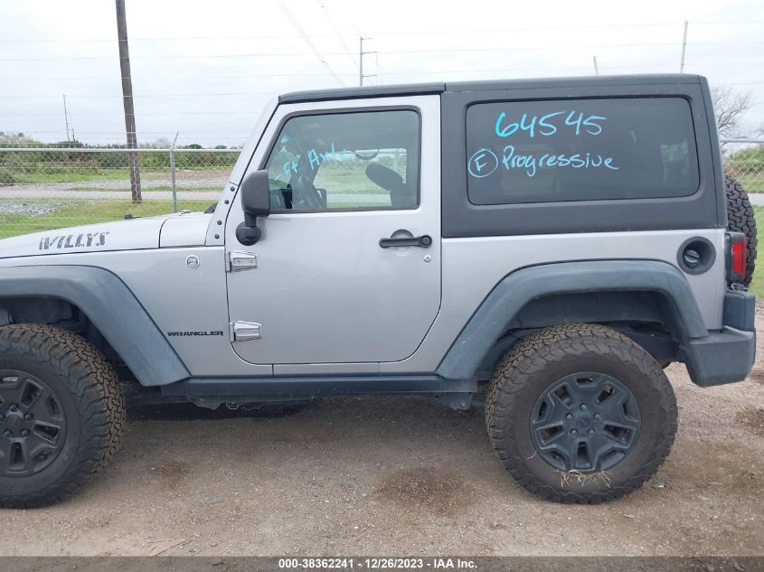 2015 Jeep Wrangler Sport VIN: 1C4AJWAG5FL550835 Lot: 38362241