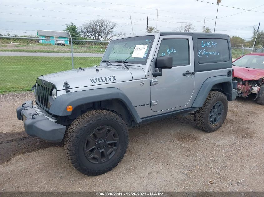 2015 Jeep Wrangler Sport VIN: 1C4AJWAG5FL550835 Lot: 38362241