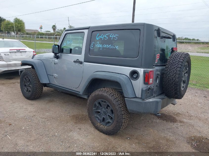 2015 Jeep Wrangler Sport VIN: 1C4AJWAG5FL550835 Lot: 38362241