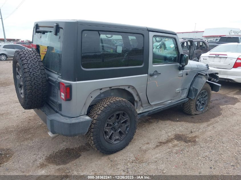 2015 Jeep Wrangler Sport VIN: 1C4AJWAG5FL550835 Lot: 38362241