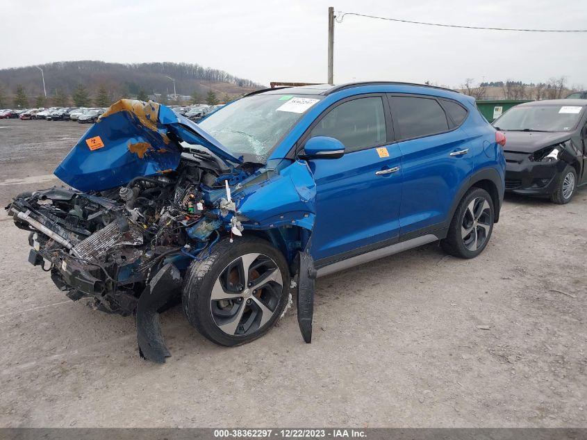 KM8J3CA25JU790625 2018 Hyundai Tucson Limited