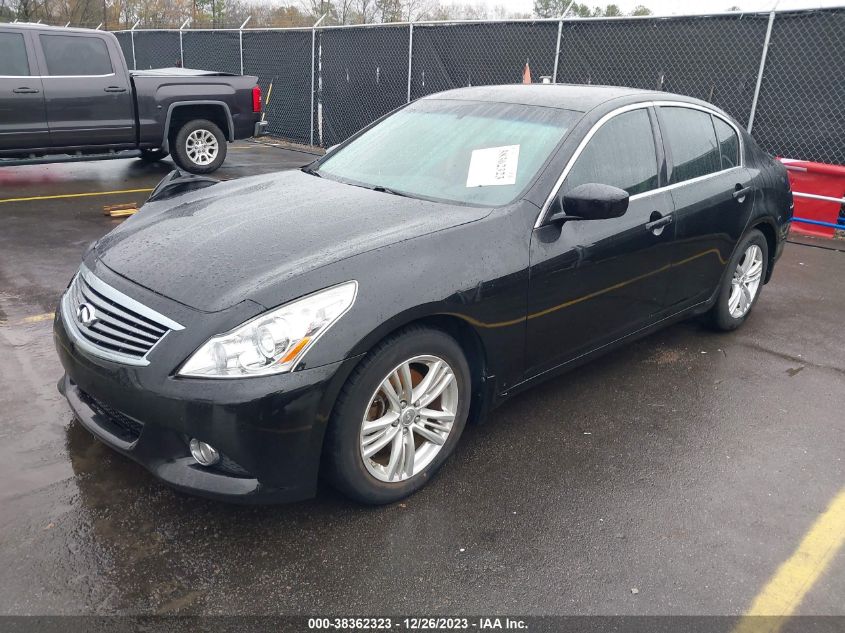 2011 Infiniti G25 Journey VIN: JN1DV6AP5BM831428 Lot: 38362323