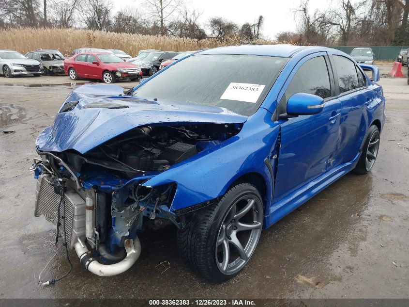 2015 Mitsubishi Lancer Evolution Gsr VIN: JA32W8FV8FU009716 Lot: 38362383