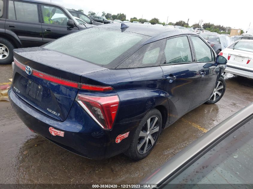 JTDBVRBD8JA004565 2018 Toyota Mirai