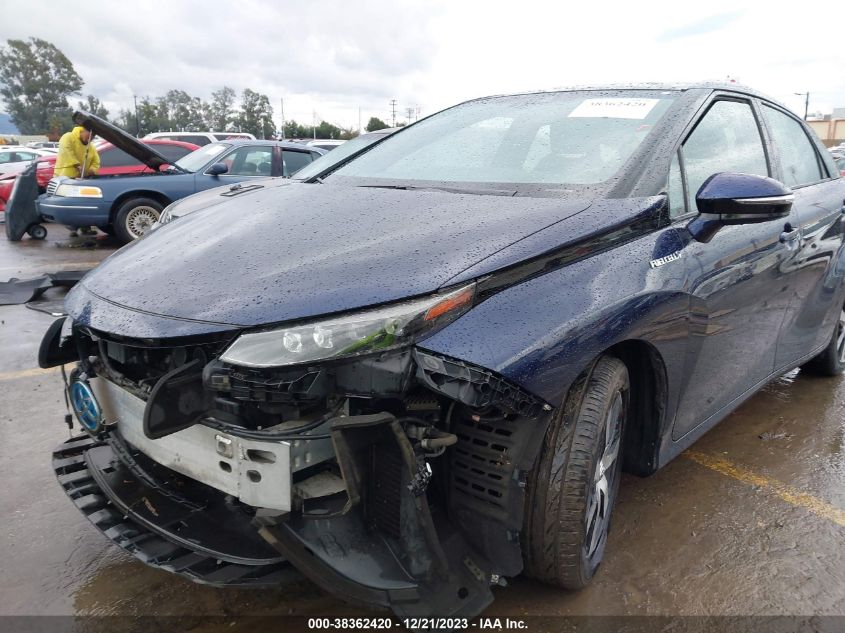 2018 Toyota Mirai VIN: JTDBVRBD8JA004565 Lot: 38362420