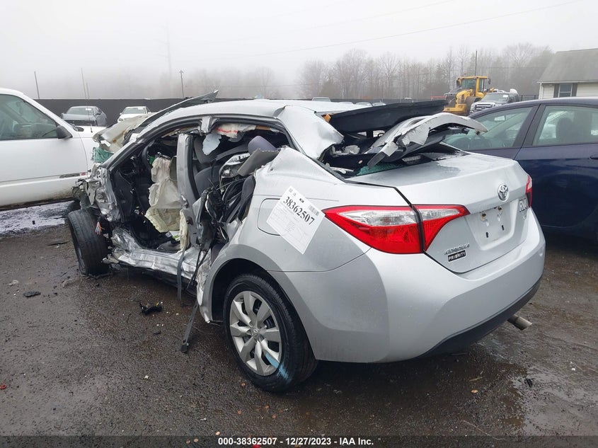2014 TOYOTA COROLLA auction photo 3