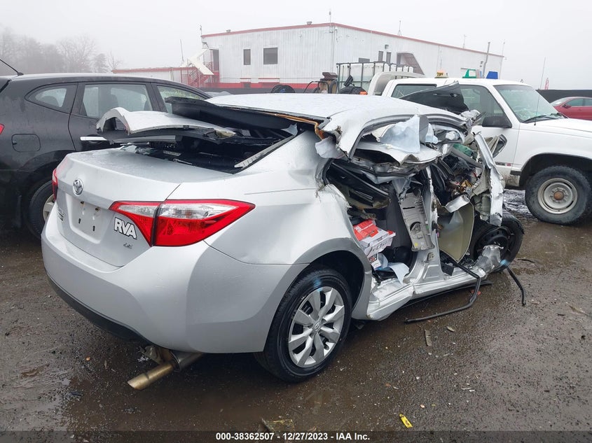 2014 TOYOTA COROLLA auction photo 4
