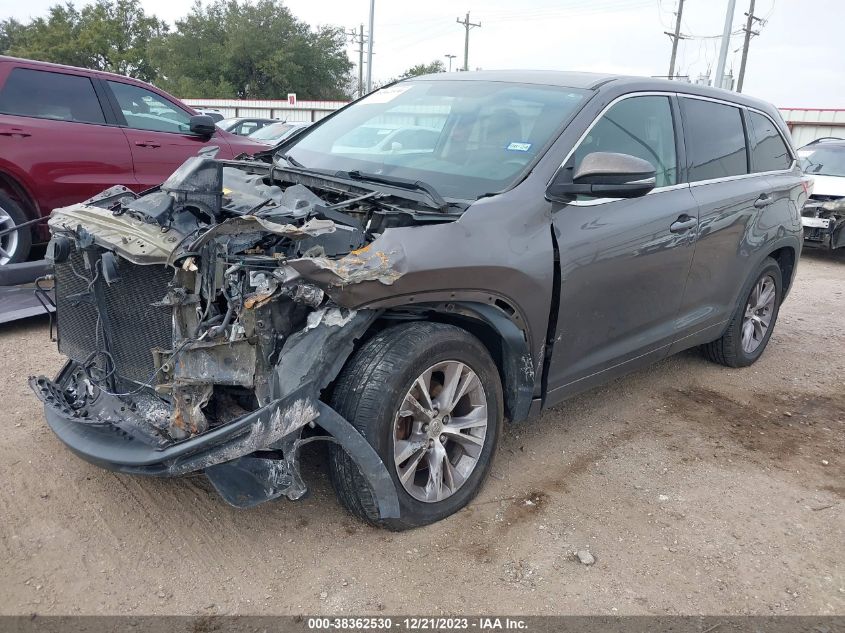 5TDZKRFH6FS051933 2015 Toyota Highlander Le Plus V6