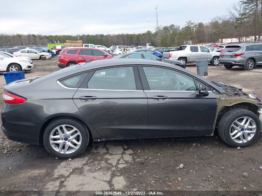 2016 Ford Fusion Se VIN: 3FA6P0H76GR310726 Lot: 38362549