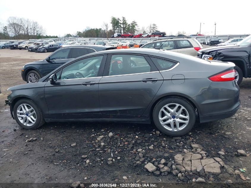 2016 Ford Fusion Se VIN: 3FA6P0H76GR310726 Lot: 38362549