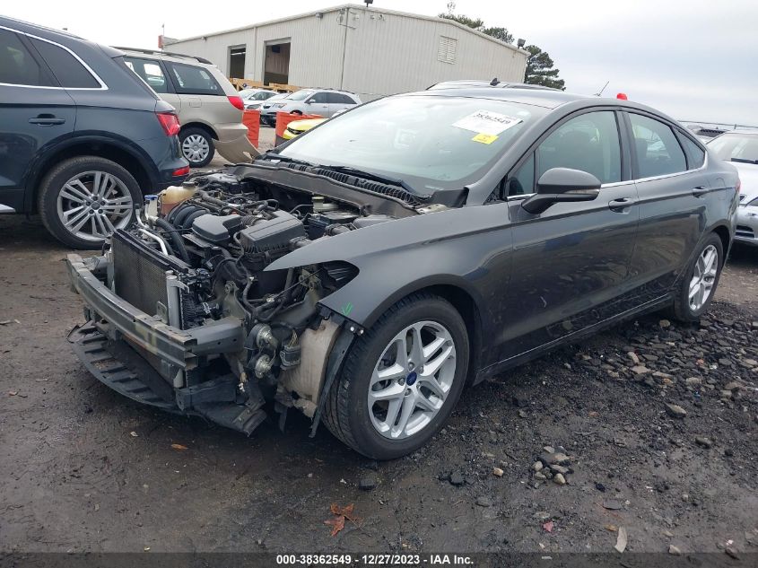 2016 Ford Fusion Se VIN: 3FA6P0H76GR310726 Lot: 38362549