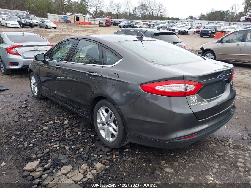 2016 Ford Fusion Se VIN: 3FA6P0H76GR310726 Lot: 38362549