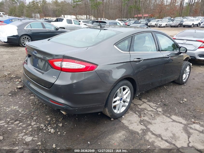 2016 Ford Fusion Se VIN: 3FA6P0H76GR310726 Lot: 38362549