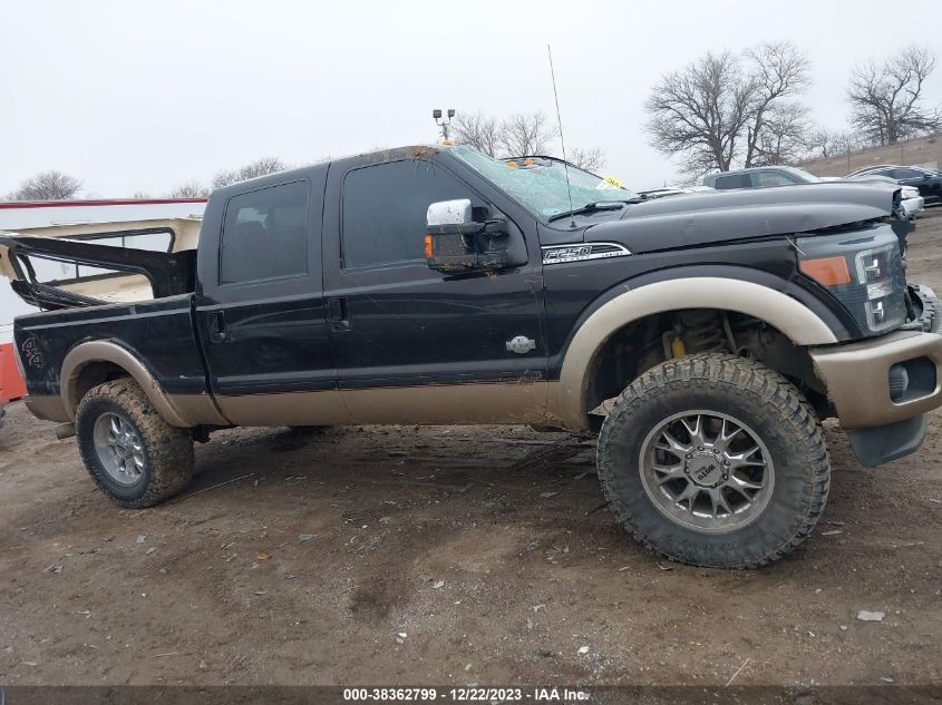 2013 Ford F-250 Lariat VIN: 1FT7W2BT2DEA71757 Lot: 38362799