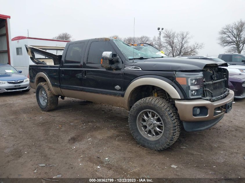 2013 Ford F-250 Lariat VIN: 1FT7W2BT2DEA71757 Lot: 38362799