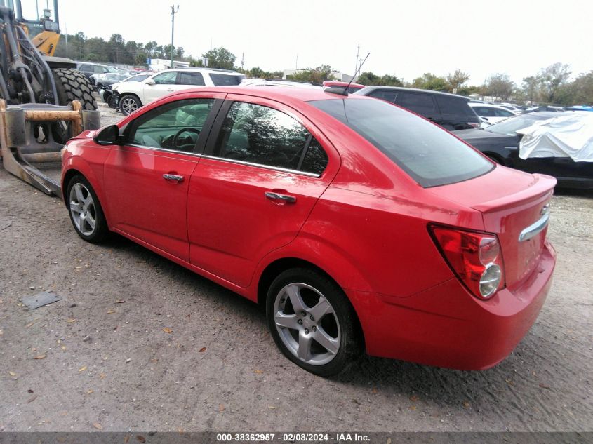 2015 Chevrolet Sonic Ltz VIN: 1G1JE5SB1F4199278 Lot: 38362957