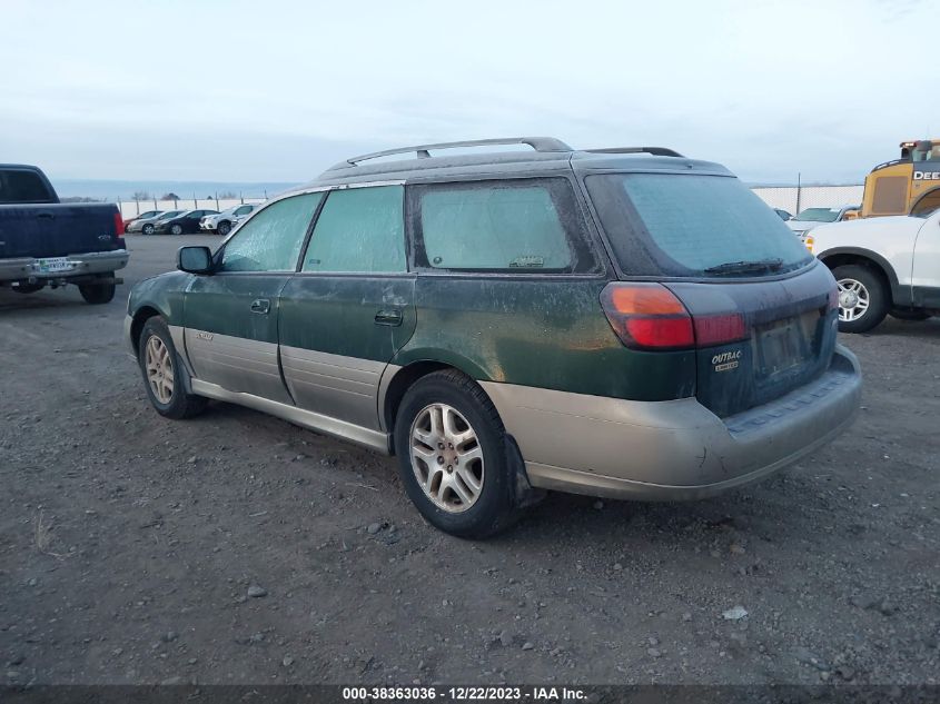 2000 Subaru Outback Limited VIN: 4S3BH686XY6619324 Lot: 38363036