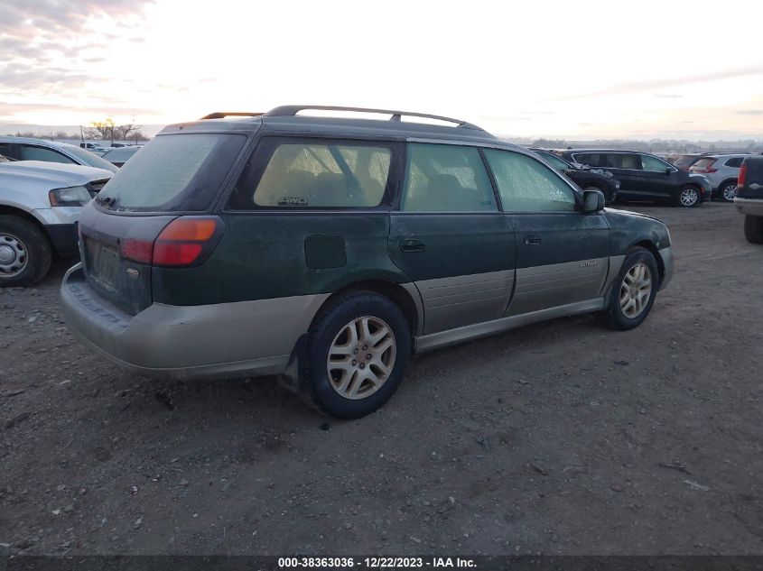 2000 Subaru Outback Limited VIN: 4S3BH686XY6619324 Lot: 38363036