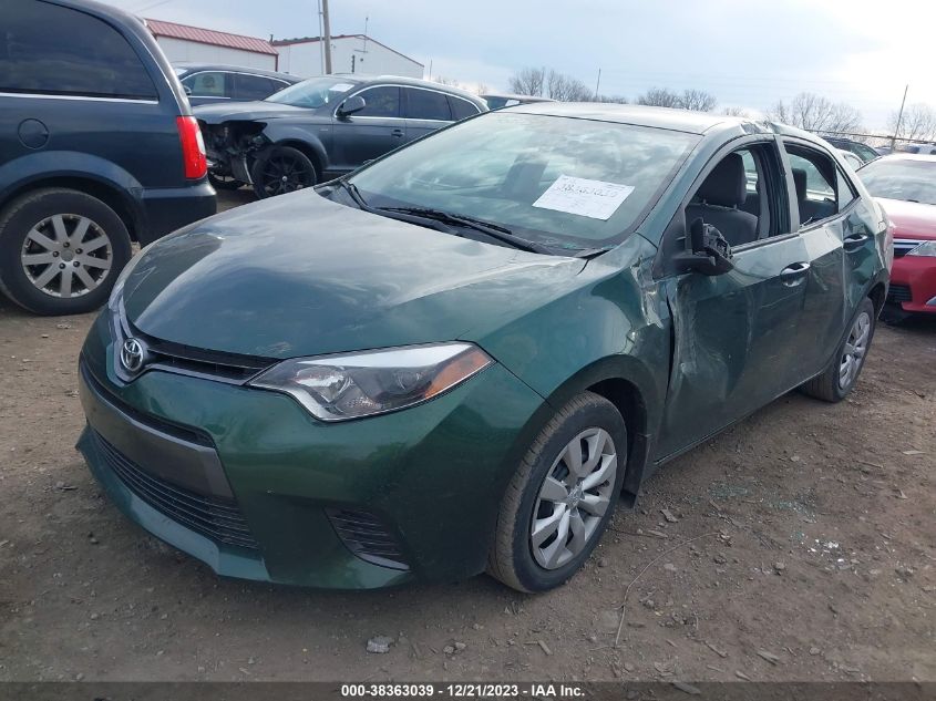 2016 Toyota Corolla Le VIN: 2T1BURHE8GC743863 Lot: 38363039