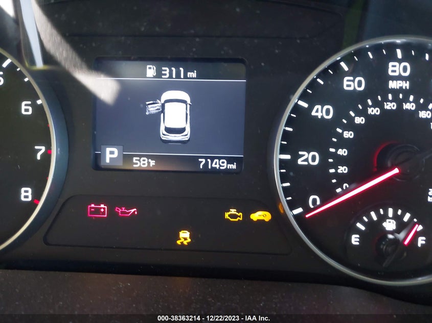 2023 Kia Seltos Lx VIN: KNDEPCAA3P7385274 Lot: 38363214