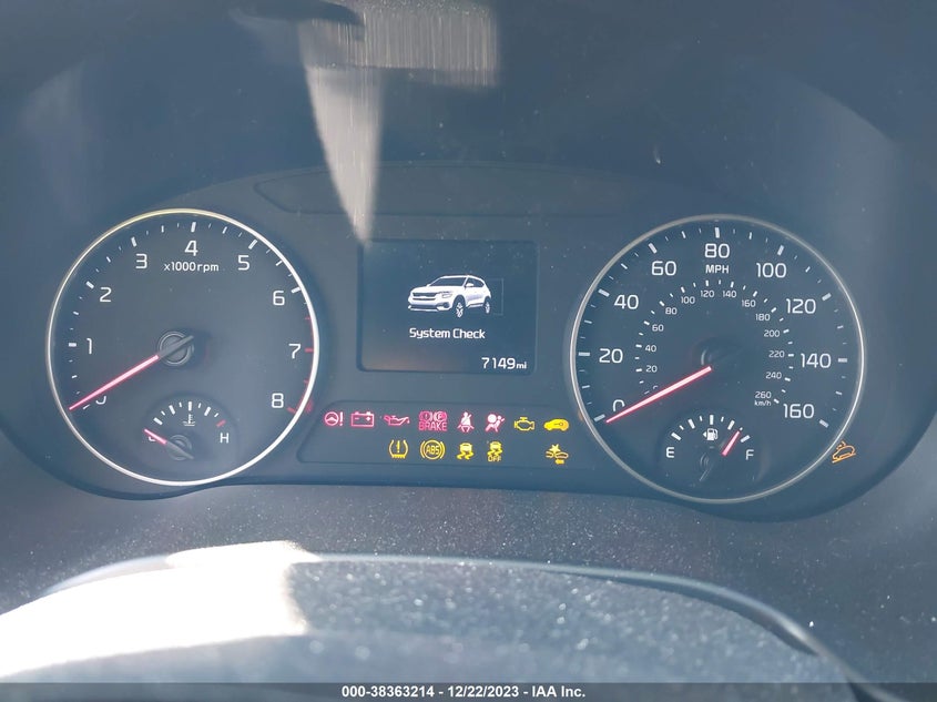 2023 Kia Seltos Lx VIN: KNDEPCAA3P7385274 Lot: 38363214