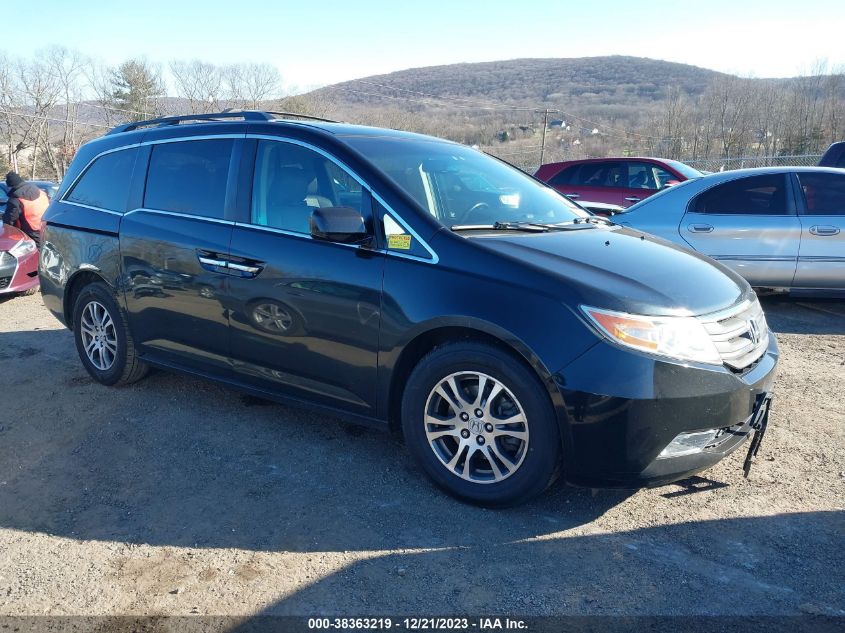 2011 Honda Odyssey Ex-L VIN: 5FNRL5H65BB091498 Lot: 40769595