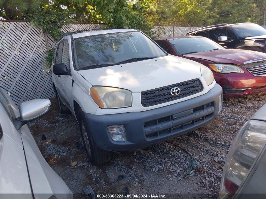 2001 Toyota Rav4 Base (A4) VIN: JTEHH20V410076269 Lot: 38363223