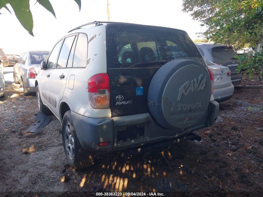 2001 Toyota Rav4 Base (A4) VIN: JTEHH20V410076269 Lot: 38363223