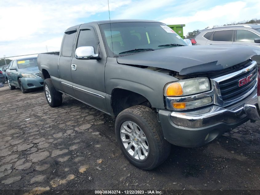 2004 GMC Sierra 1500 Sle VIN: 2GTEC19V341255575 Lot: 38363274