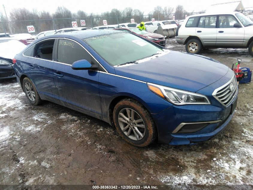 2016 Hyundai Sonata Se VIN: 5NPE24AF2GH295707 Lot: 38363342