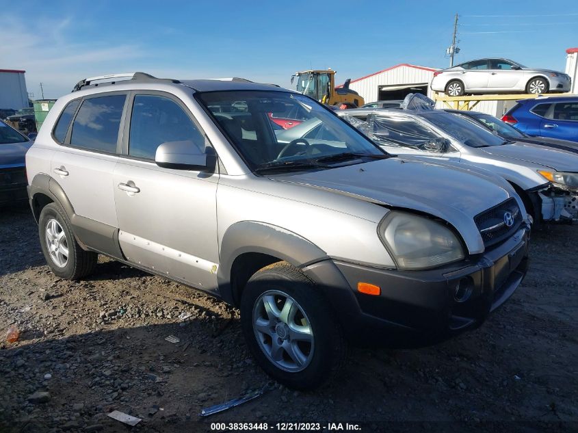 2005 Hyundai Tucson Gls/Lx VIN: KM8JN12D95U085833 Lot: 38363448