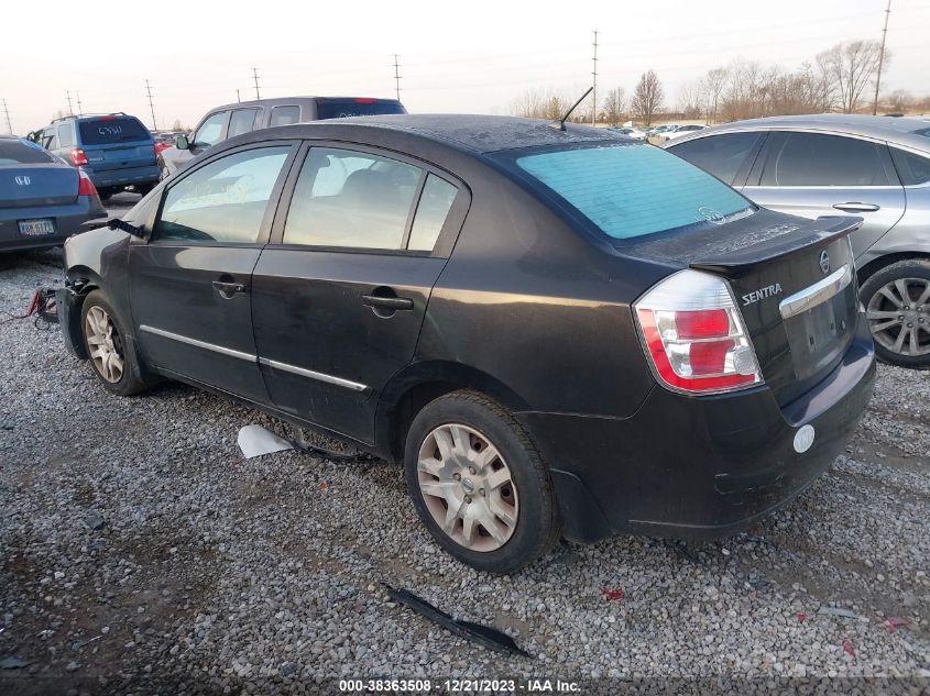 2011 Nissan Sentra 2.0 S VIN: 3N1AB6AP4BL618606 Lot: 38363508