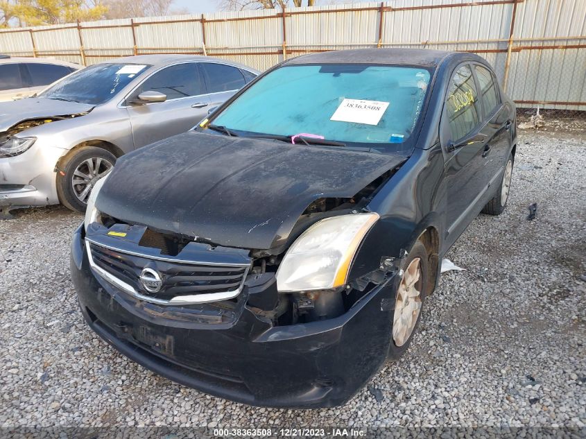 2011 Nissan Sentra 2.0 S VIN: 3N1AB6AP4BL618606 Lot: 38363508