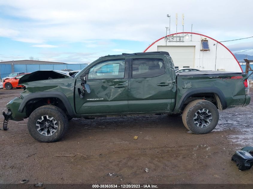 2022 Toyota Tacoma Trd Off Road VIN: 3TMCZ5AN2NM506637 Lot: 38363534