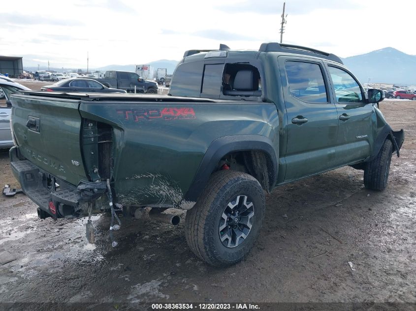 2022 Toyota Tacoma Trd Off Road VIN: 3TMCZ5AN2NM506637 Lot: 38363534